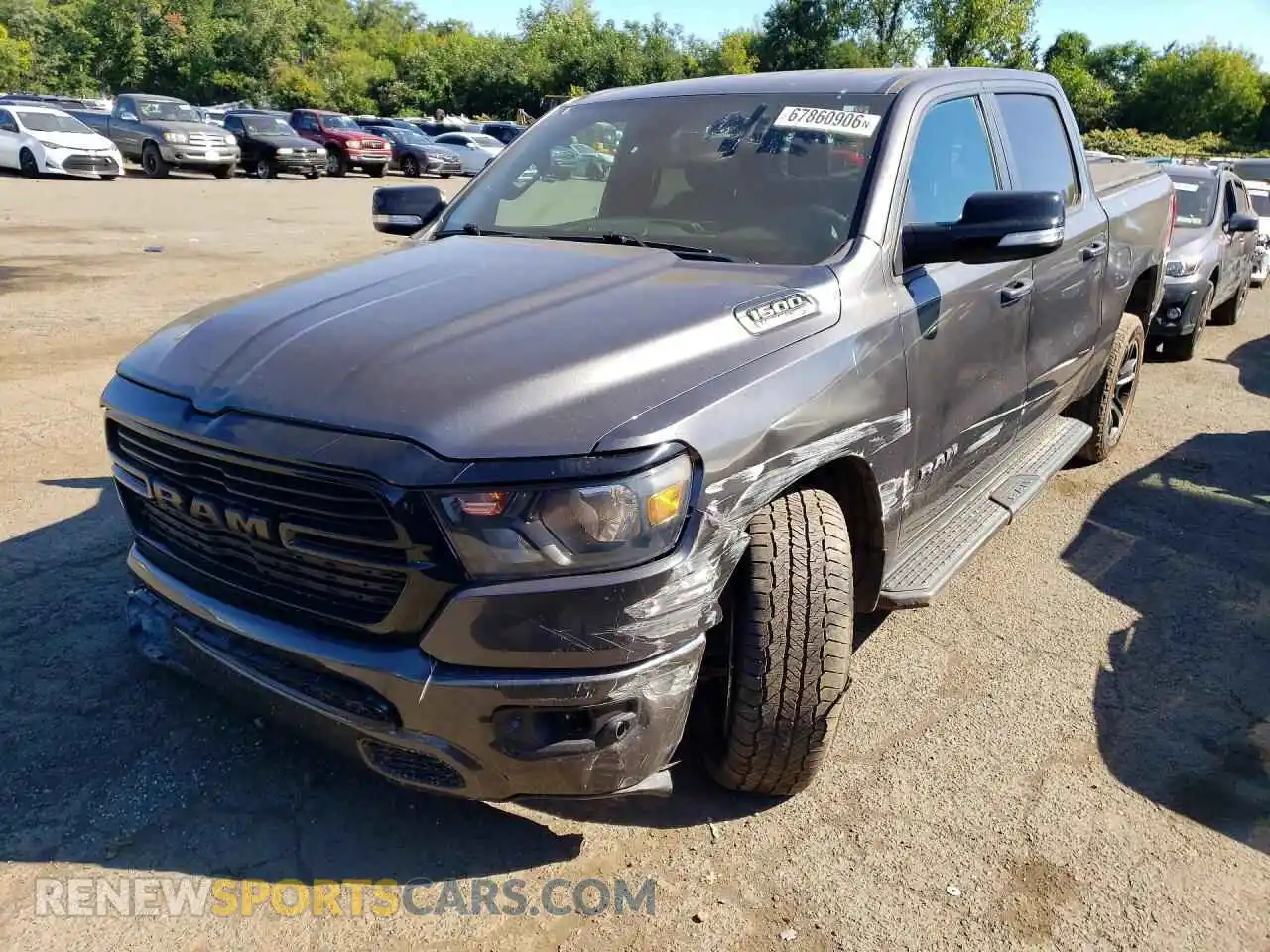 1 Фотография поврежденного автомобиля 1C6SRFFT2MN718149 RAM 1500 2021