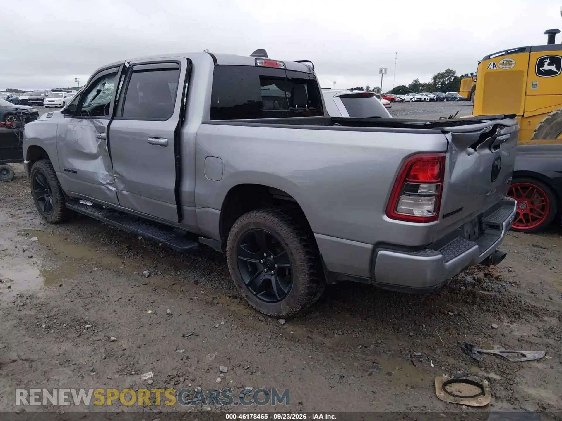 3 Photograph of a damaged car 1C6SRFFT3MN550070 RAM 1500 2021