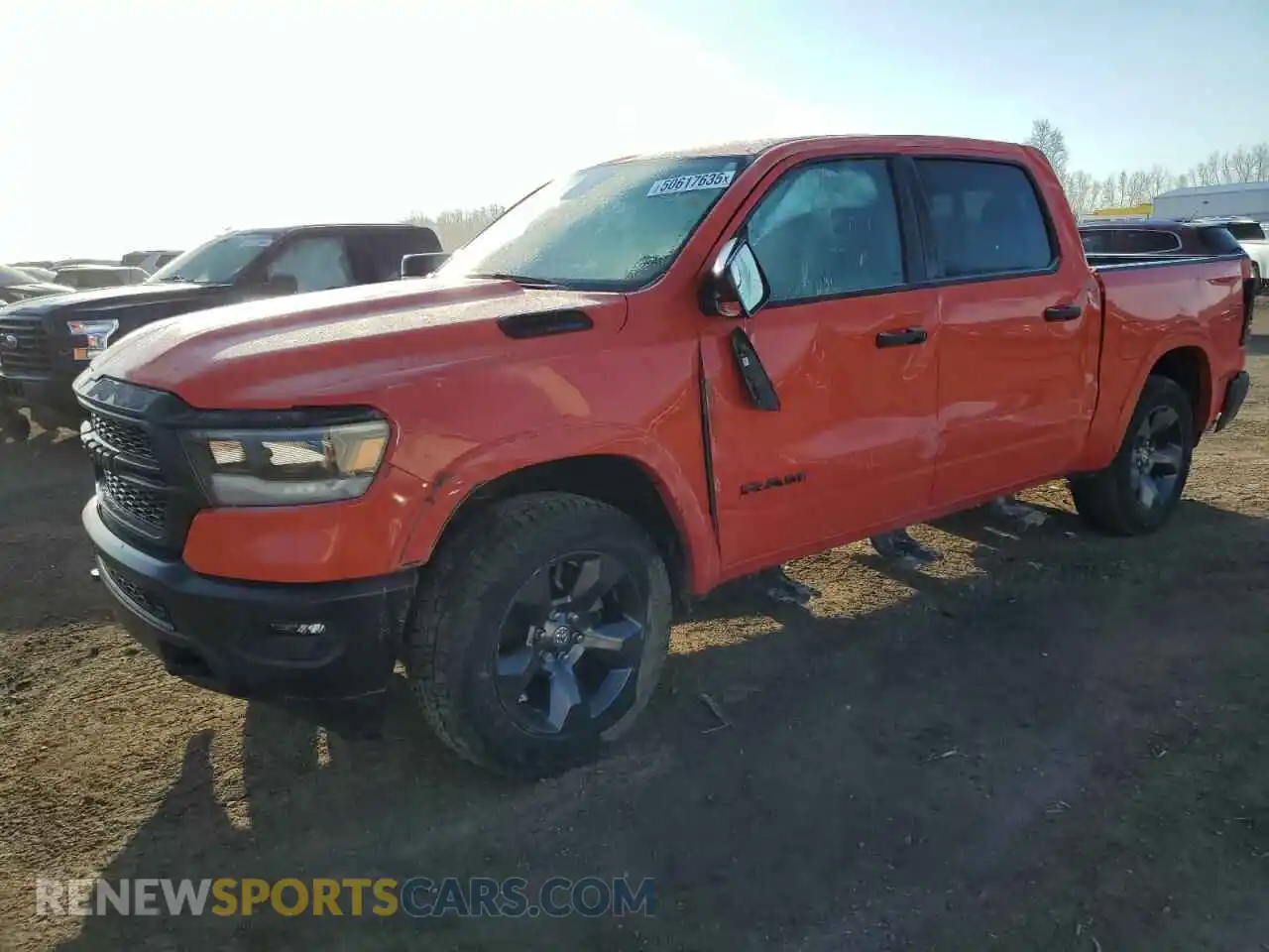 1 fotografías del automóvil dañado 1C6SRFFT3MN762127 RAM 1500 2021