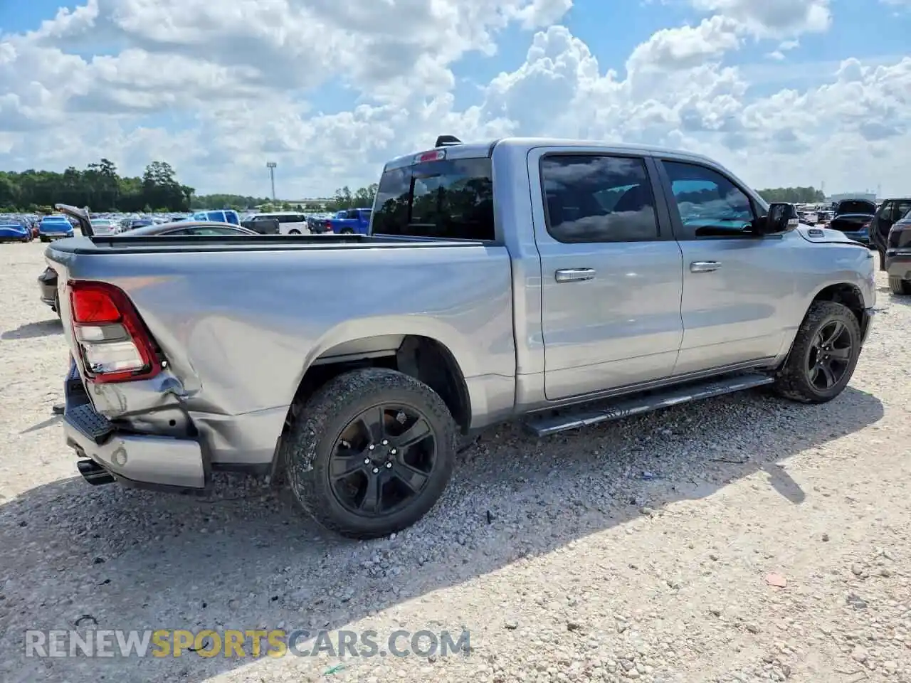 3 Photograph of a damaged car 1C6SRFFT4MN651117 RAM 1500 2021