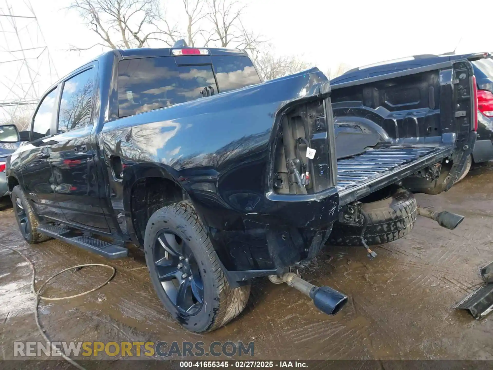 3 Фотография поврежденного автомобиля 1C6SRFFT4MN735261 RAM 1500 2021