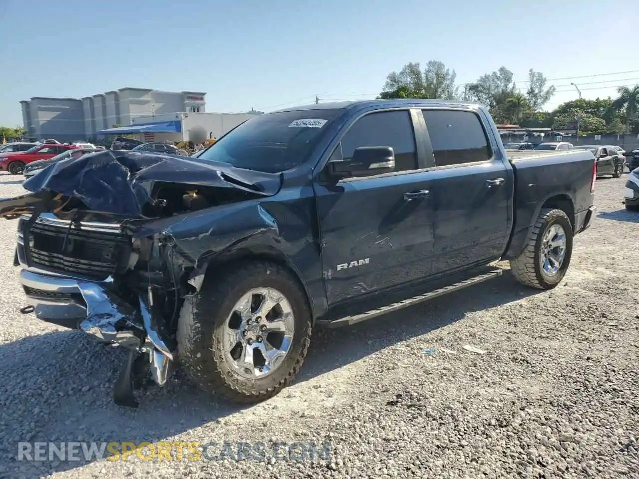 1 Фотография поврежденного автомобиля 1C6SRFFT4MN745448 RAM 1500 2021