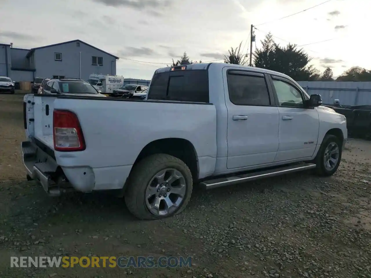 3 Photograph of a damaged car 1C6SRFFT5MN566755 RAM 1500 2021