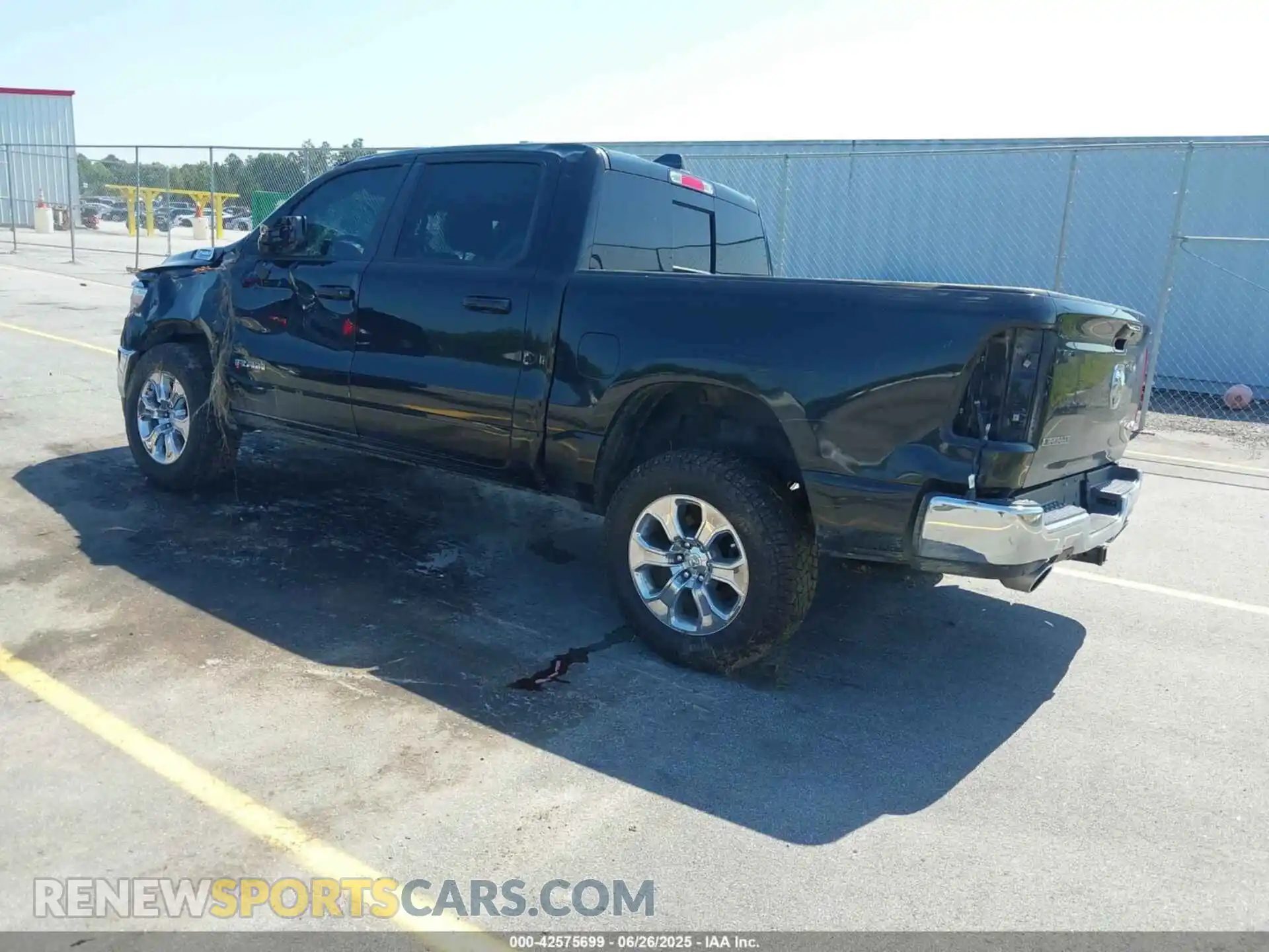 3 Photograph of a damaged car 1C6SRFFT5MN569297 RAM 1500 2021