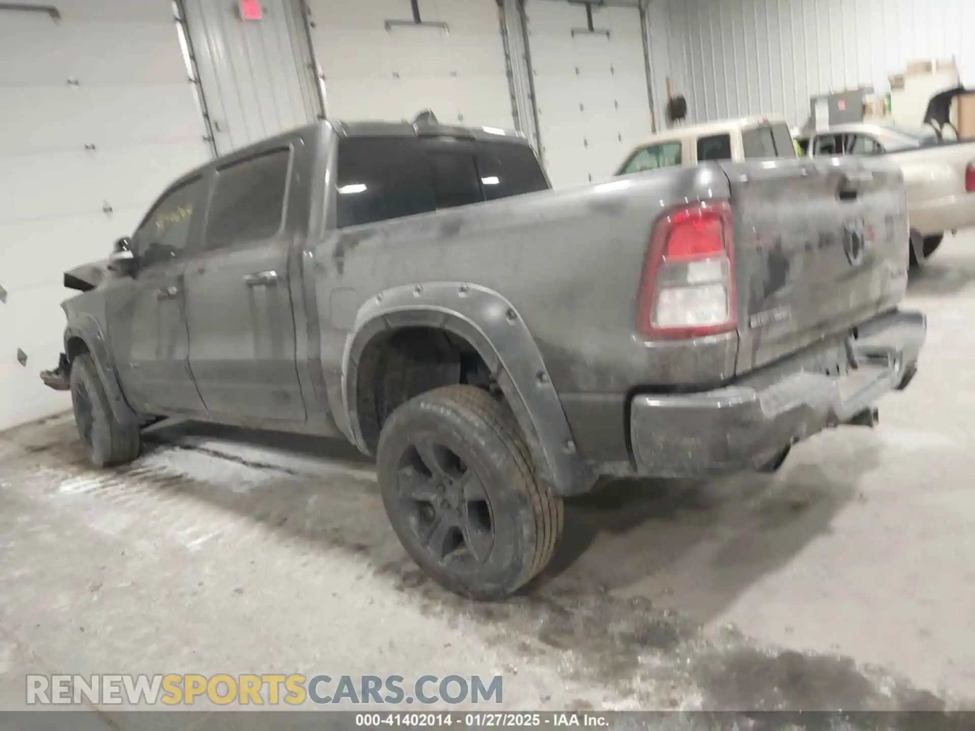 3 Photograph of a damaged car 1C6SRFFT6MN675158 RAM 1500 2021