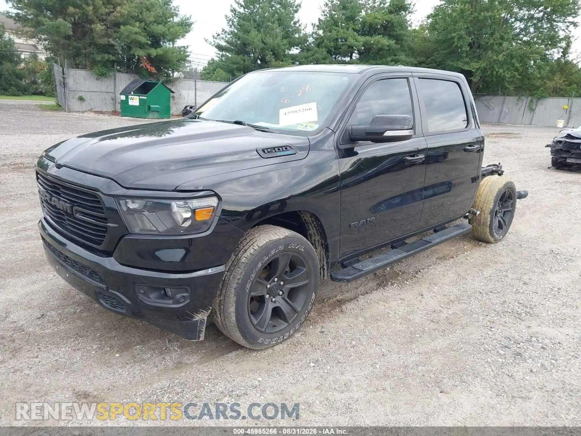 2 Photograph of a damaged car 1C6SRFFT6MN678819 RAM 1500 2021