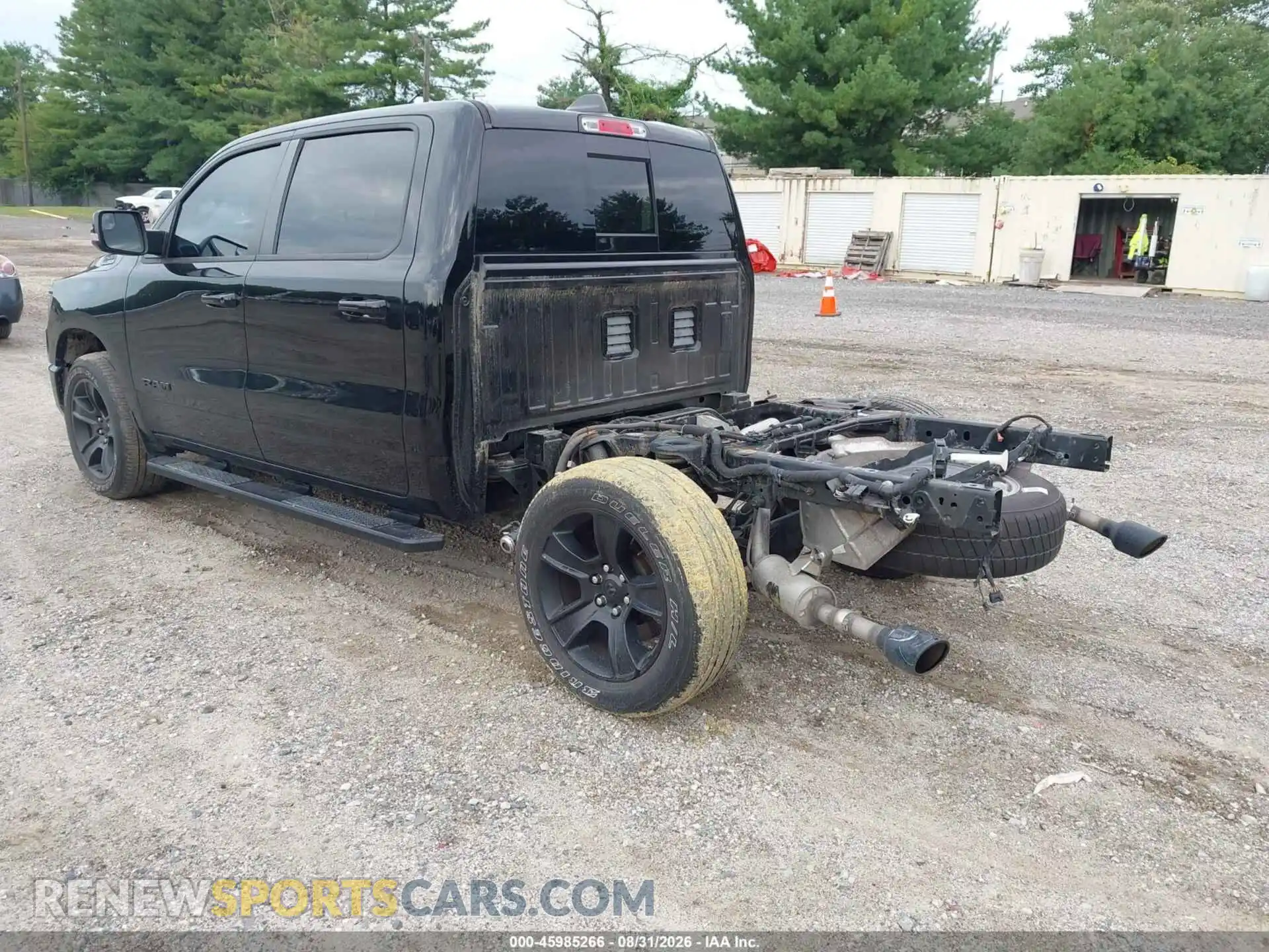 3 Photograph of a damaged car 1C6SRFFT6MN678819 RAM 1500 2021