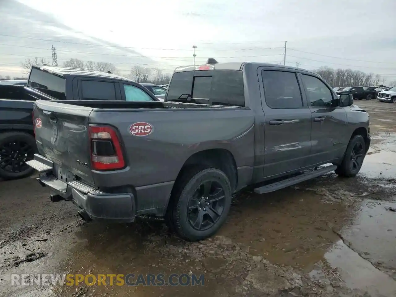 3 Photograph of a damaged car 1C6SRFFT6MN683034 RAM 1500 2021