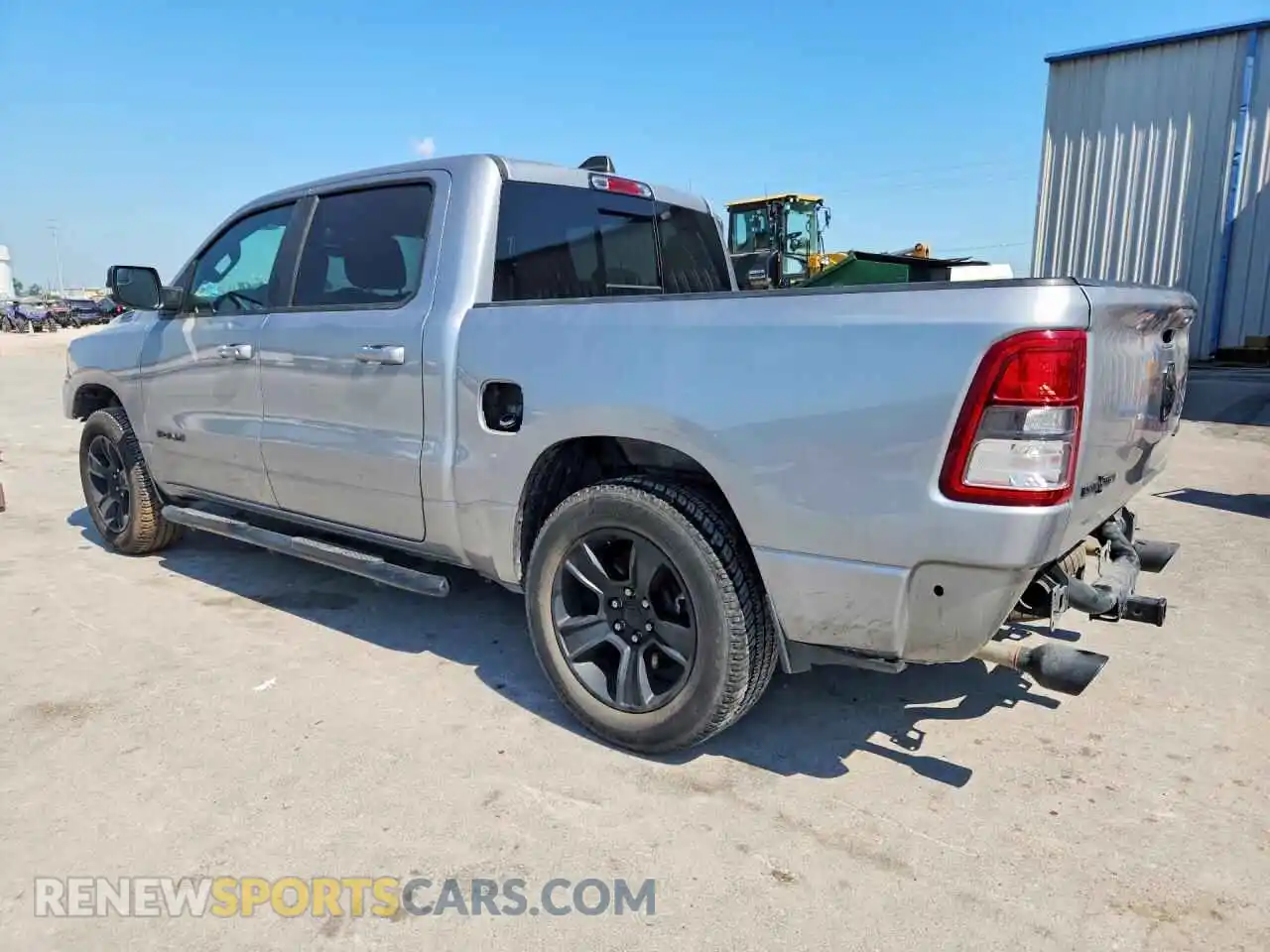 2 Photograph of a damaged car 1C6SRFFT6MN730109 RAM 1500 2021