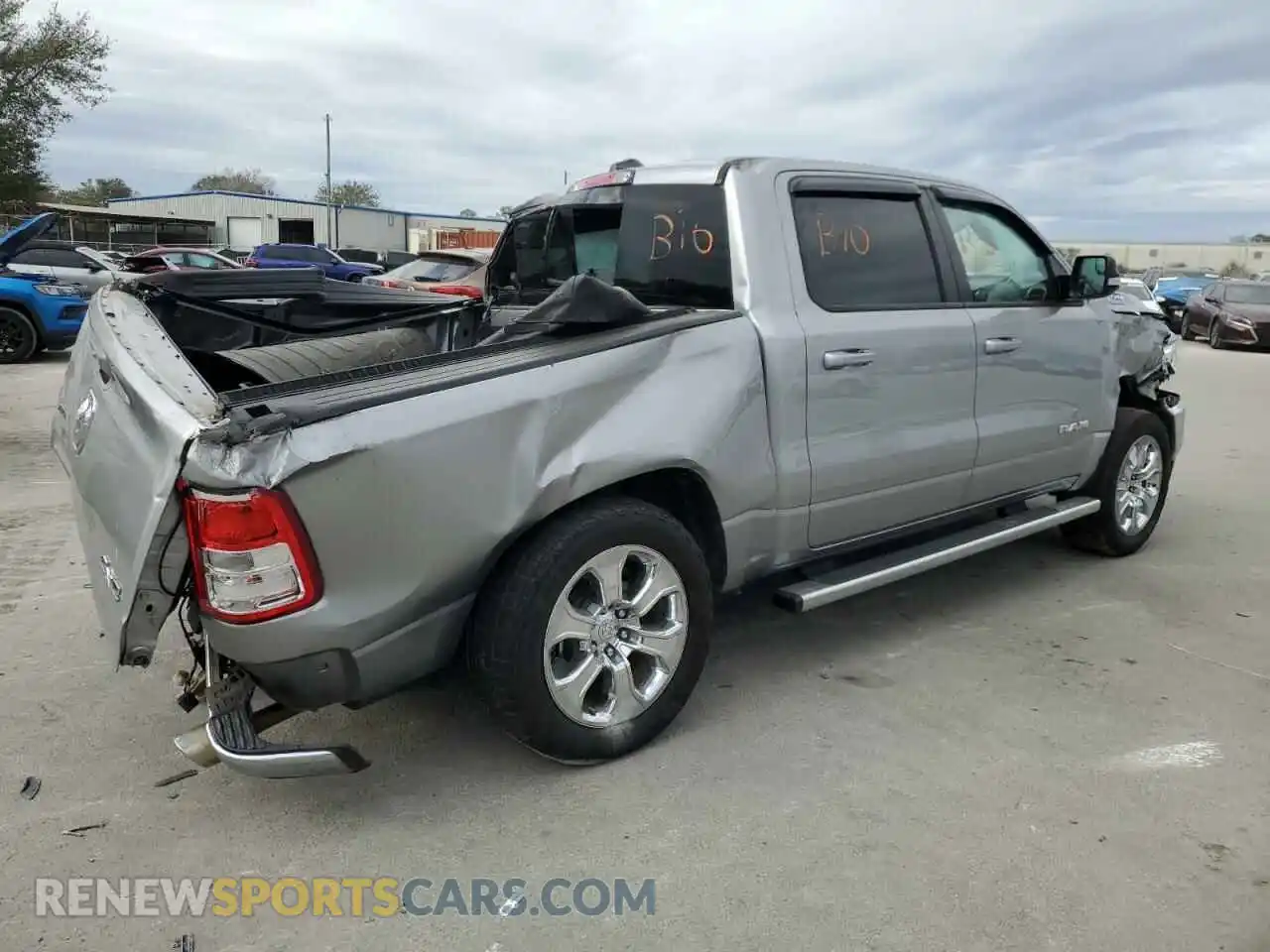 3 Photograph of a damaged car 1C6SRFFT6MN770187 RAM 1500 2021