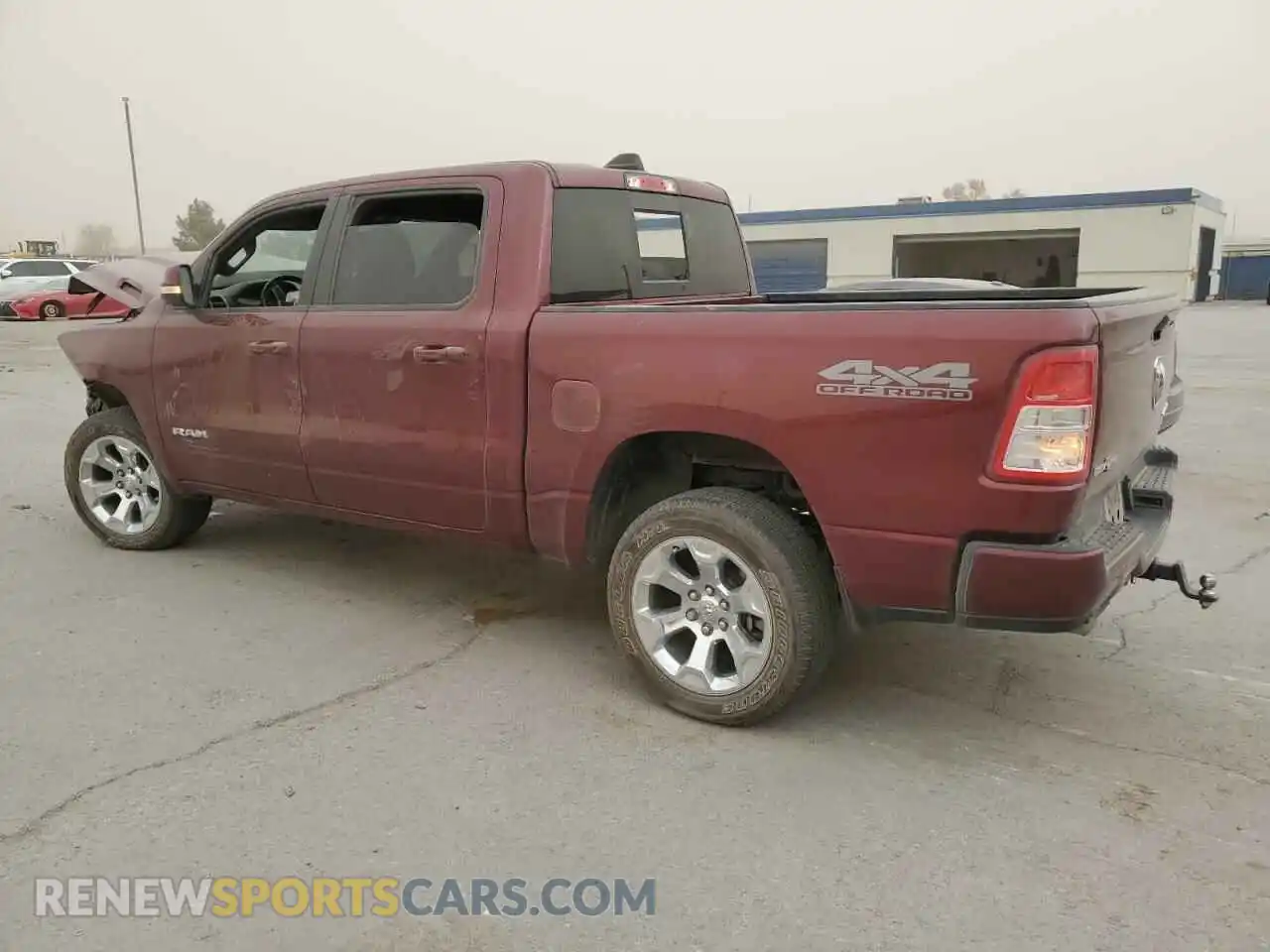 2 Фотография поврежденного автомобиля 1C6SRFFT7MN505066 RAM 1500 2021