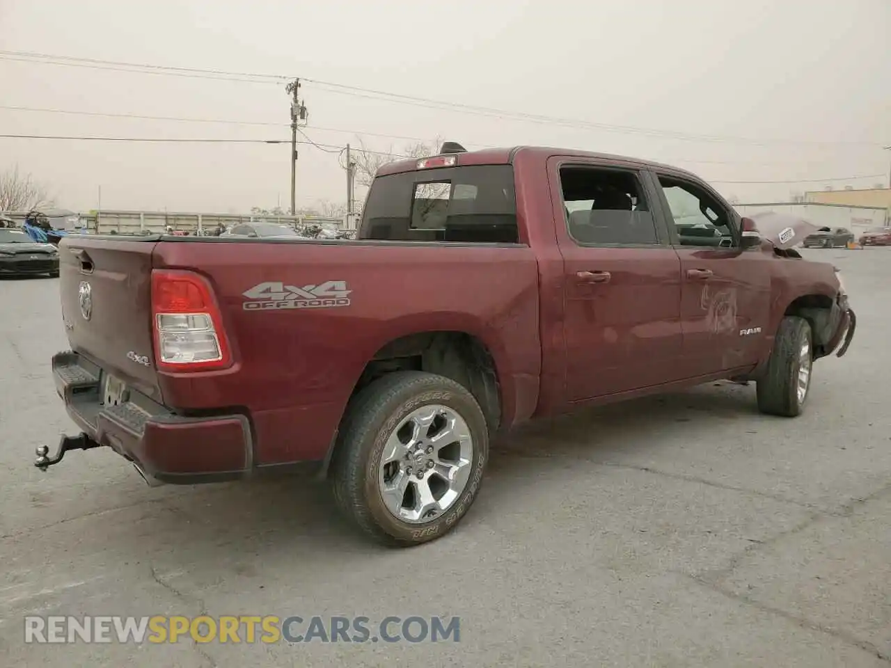 3 Фотография поврежденного автомобиля 1C6SRFFT7MN505066 RAM 1500 2021
