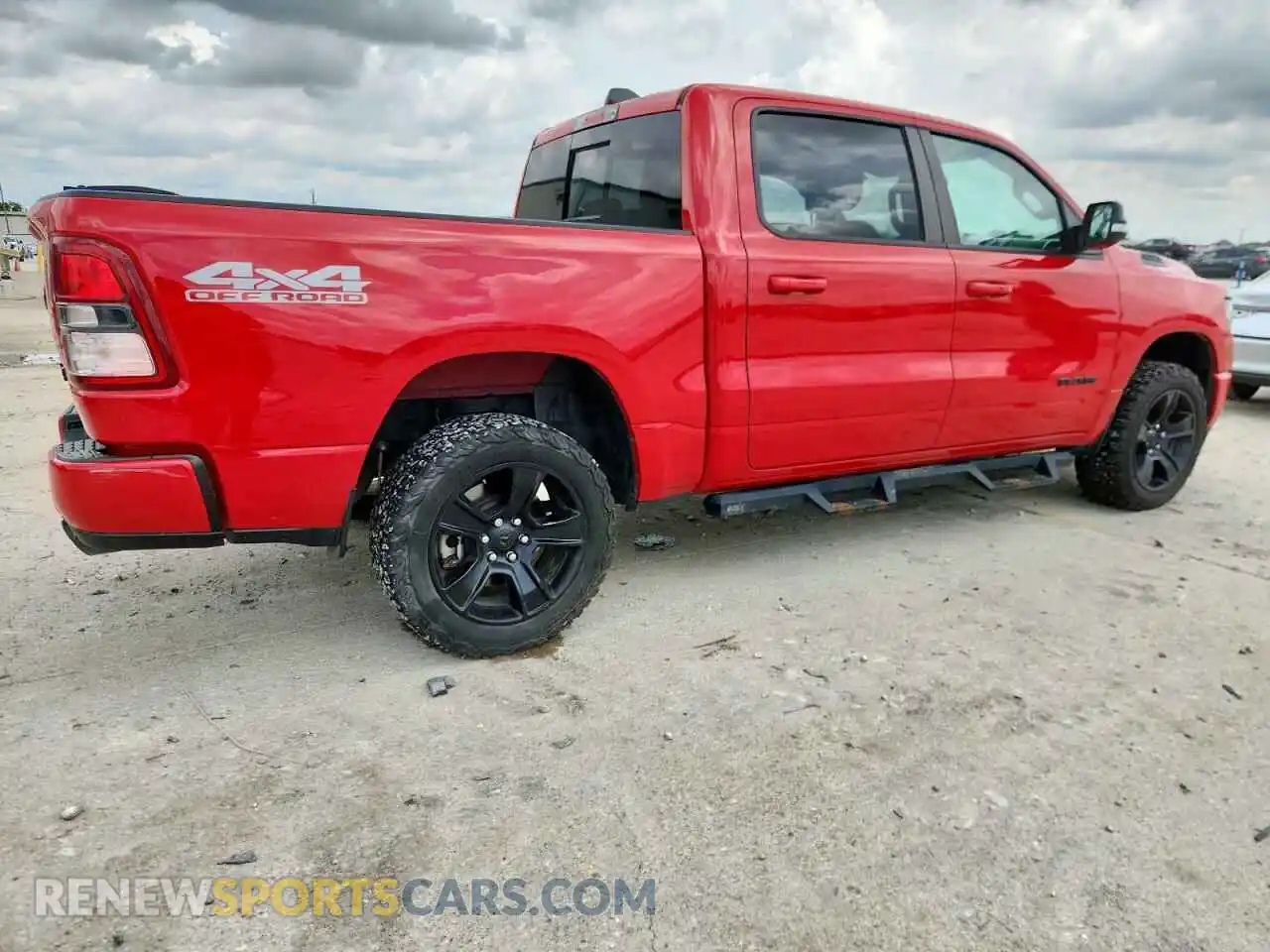 3 Photograph of a damaged car 1C6SRFFT7MN565901 RAM 1500 2021