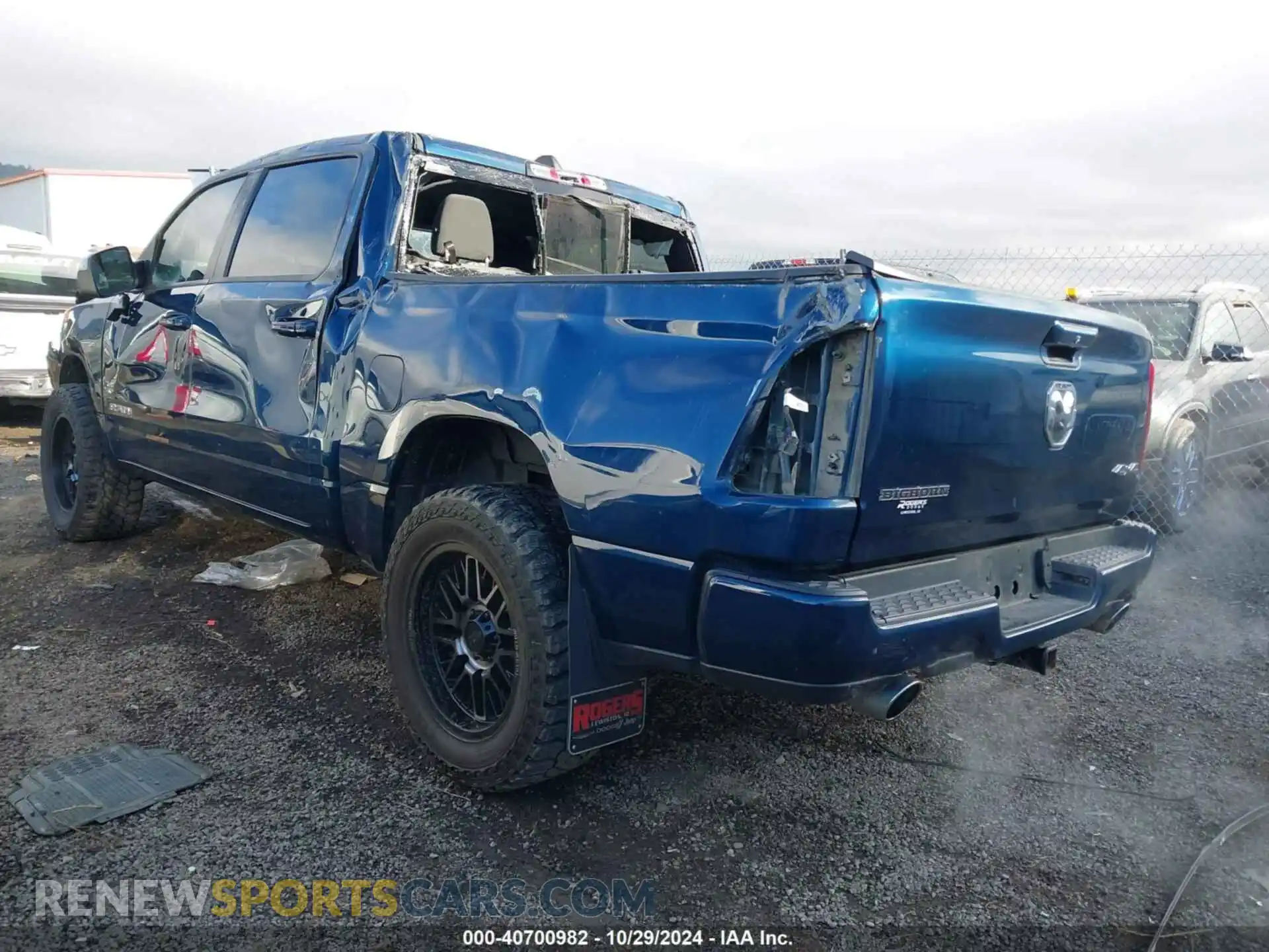 3 Photograph of a damaged car 1C6SRFFT7MN717949 RAM 1500 2021