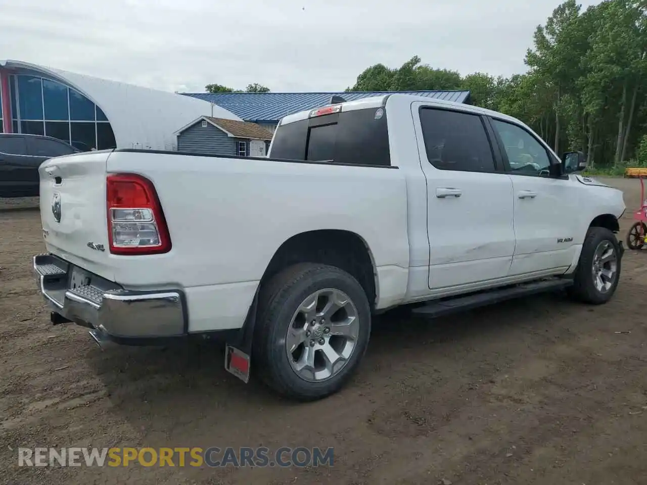 3 Photograph of a damaged car 1C6SRFFT9MN778929 RAM 1500 2021