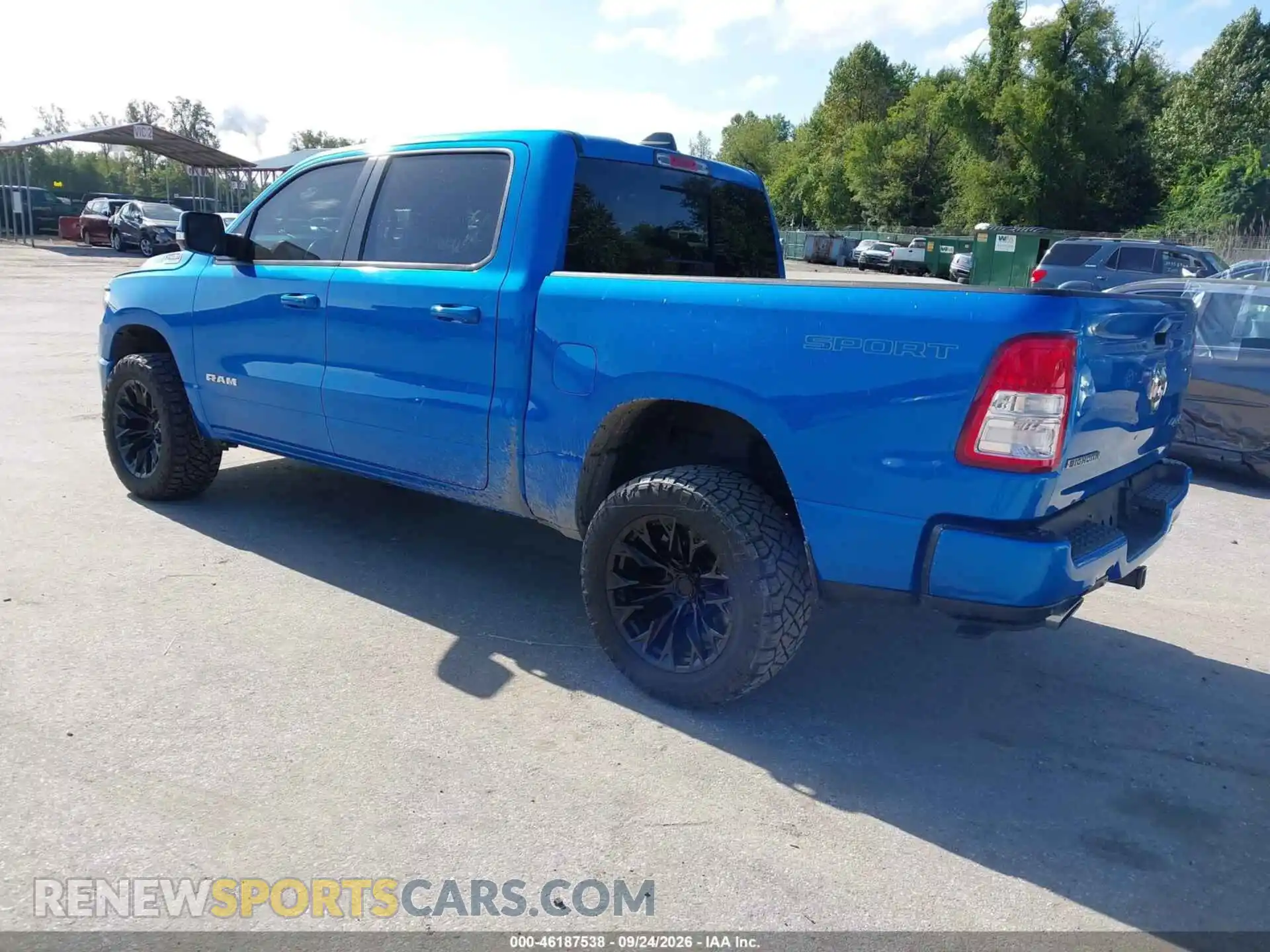 3 Photograph of a damaged car 1C6SRFFTXMN514568 RAM 1500 2021