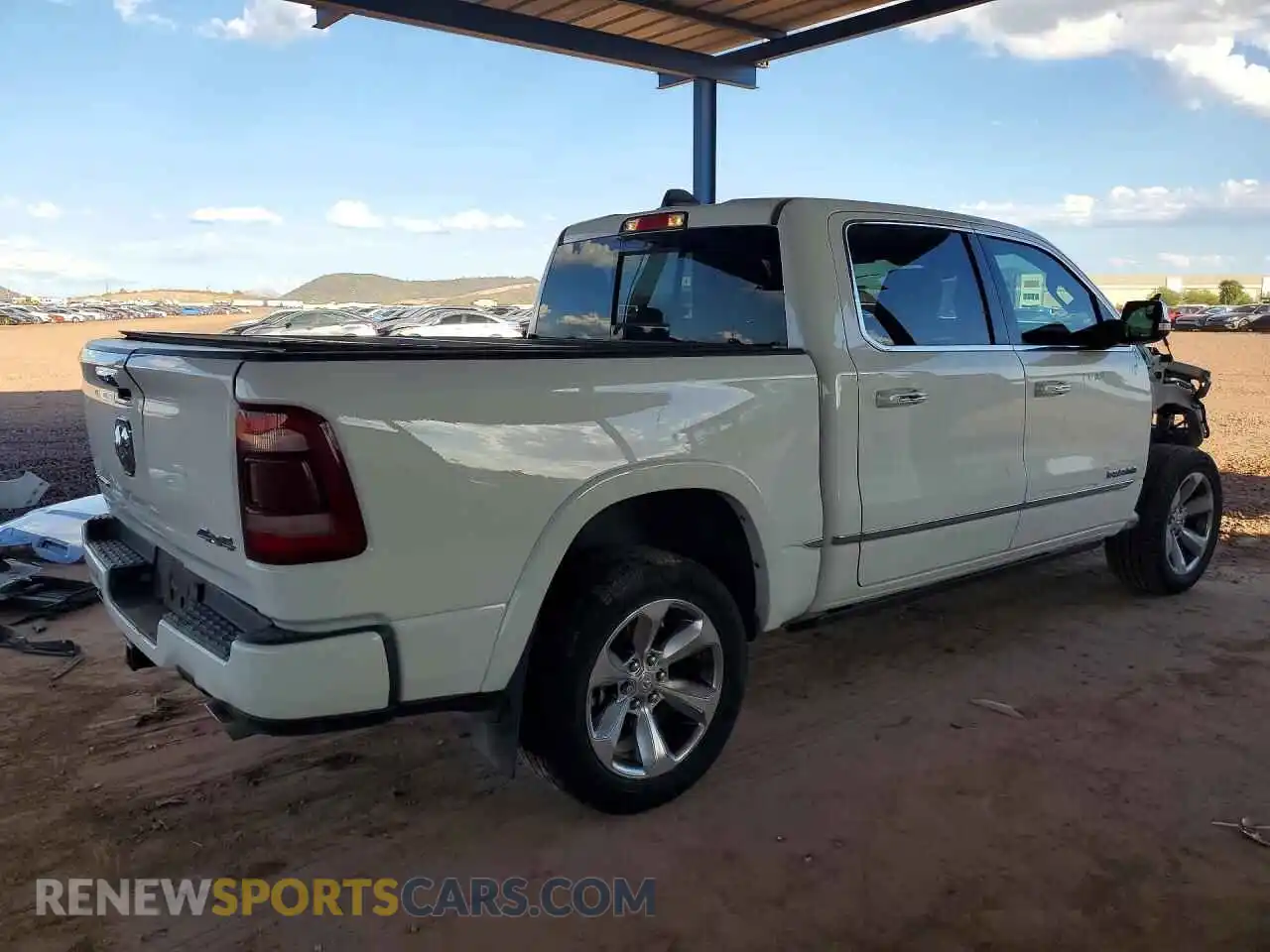 3 Photograph of a damaged car 1C6SRFHM2MN591991 RAM 1500 2021
