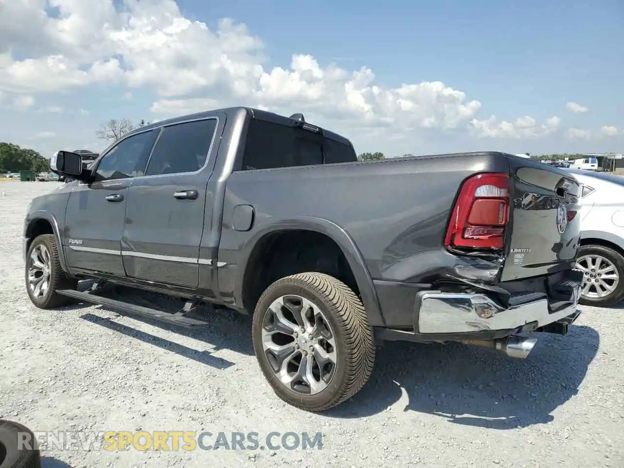 2 Photograph of a damaged car 1C6SRFHM2MN726144 RAM 1500 2021