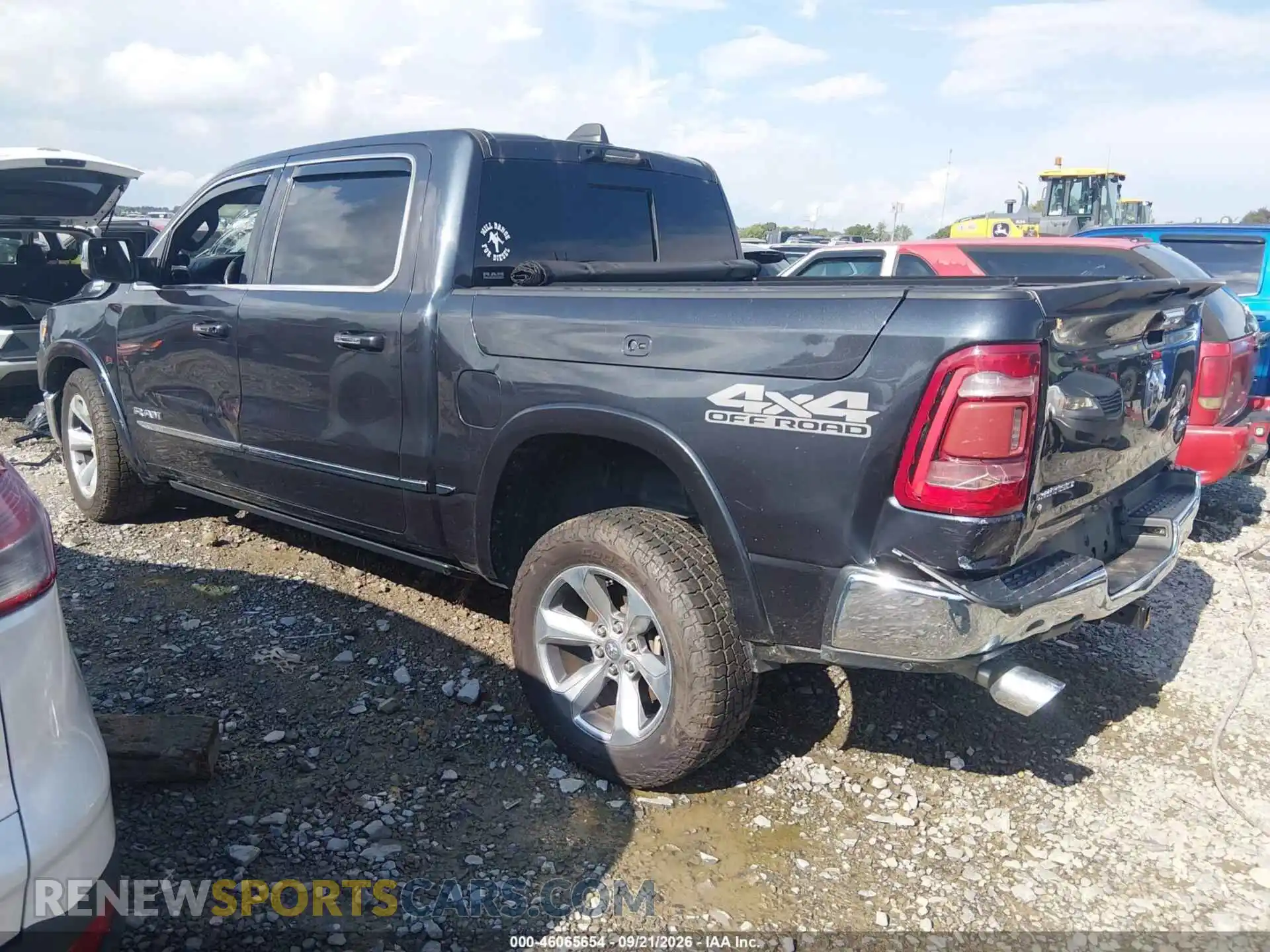 3 Photograph of a damaged car 1C6SRFHM4MN529654 RAM 1500 2021