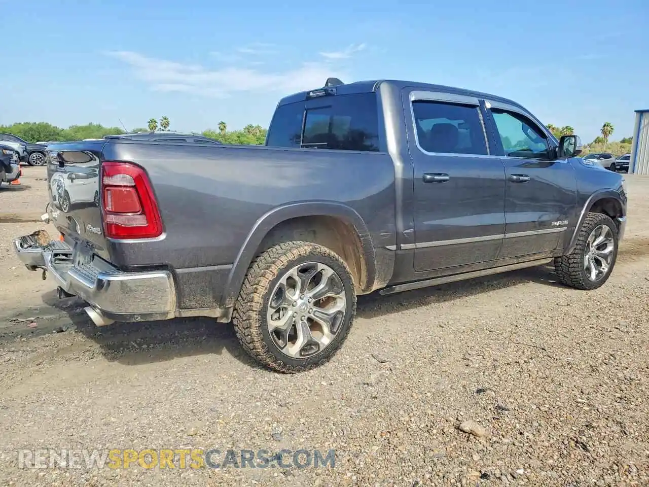 3 Photograph of a damaged car 1C6SRFHM7MN817524 RAM 1500 2021