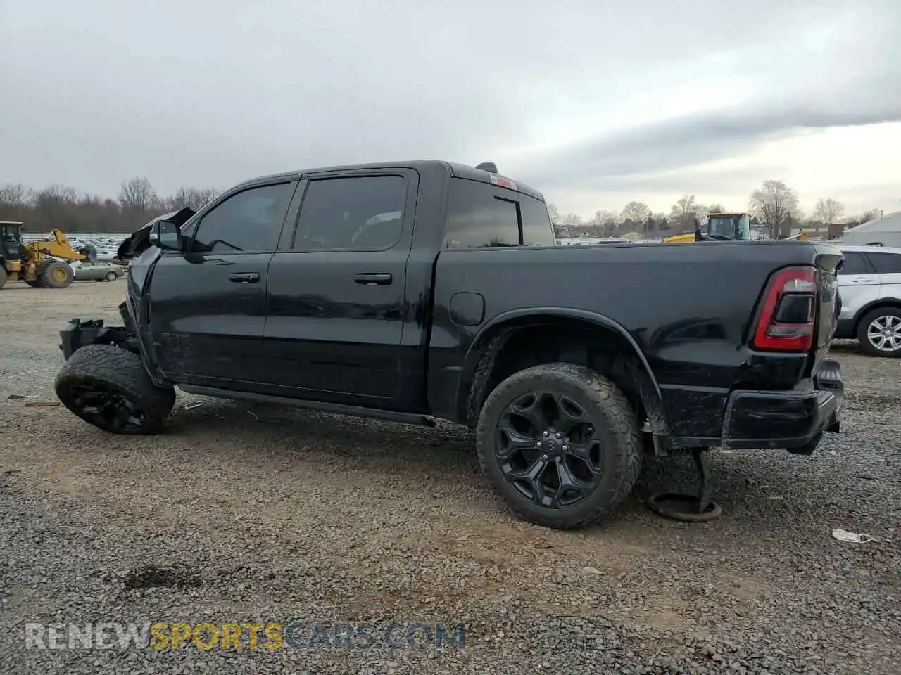 2 Photograph of a damaged car 1C6SRFHM8MN667360 RAM 1500 2021