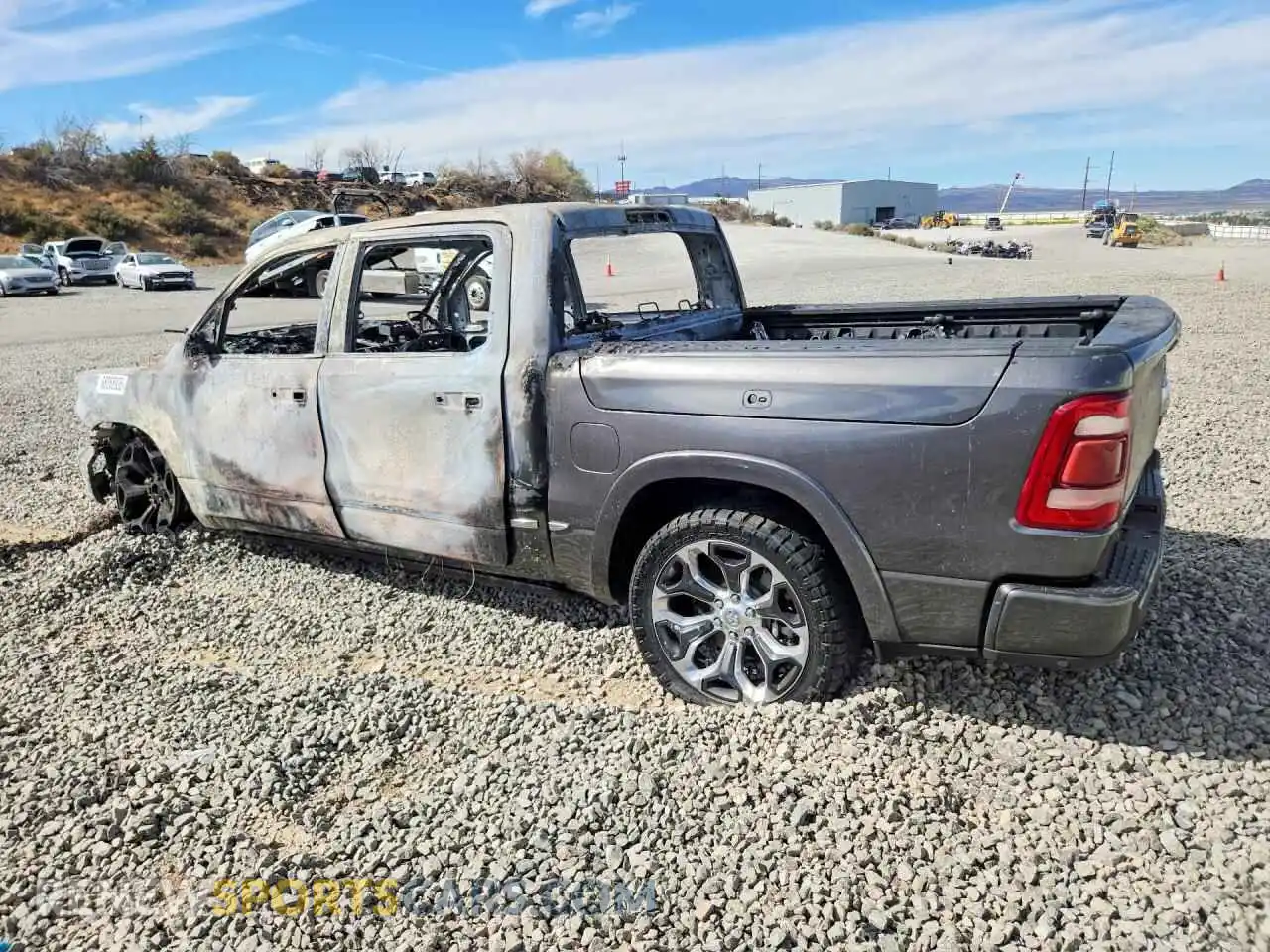 2 Photograph of a damaged car 1C6SRFHM9MN565677 RAM 1500 2021