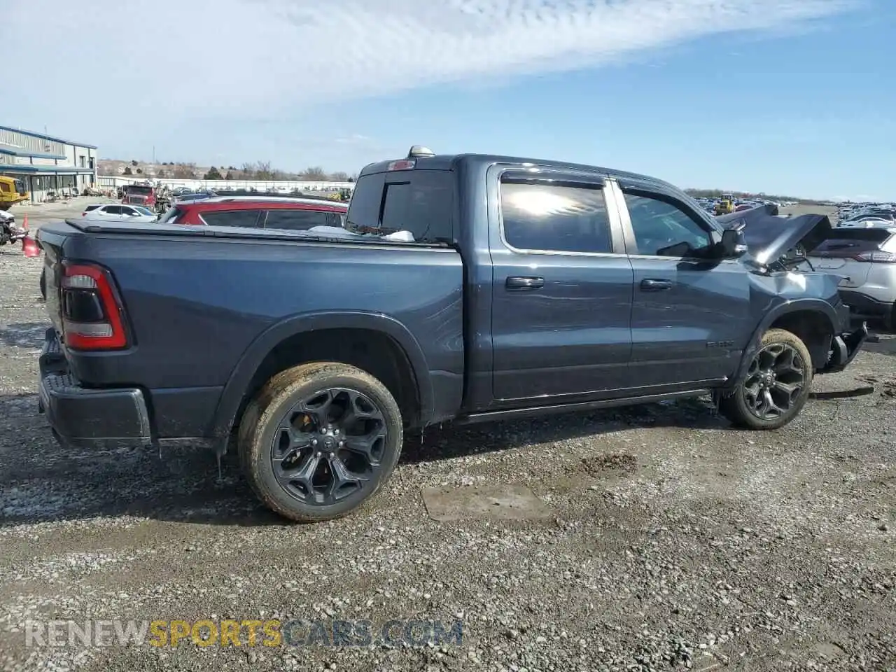 3 Photograph of a damaged car 1C6SRFHMXMN672253 RAM 1500 2021