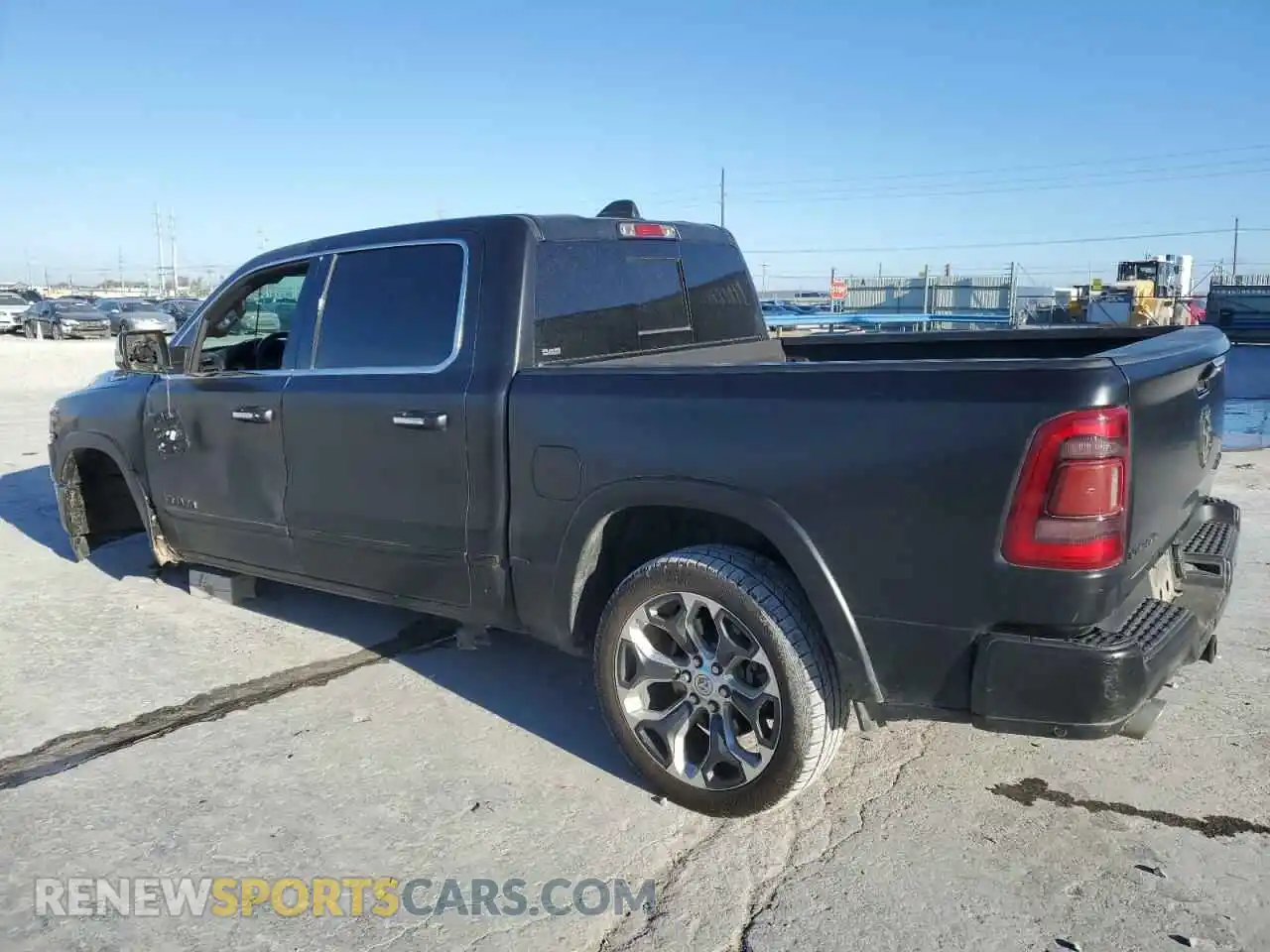 2 Photograph of a damaged car 1C6SRFHMXMN790741 RAM 1500 2021