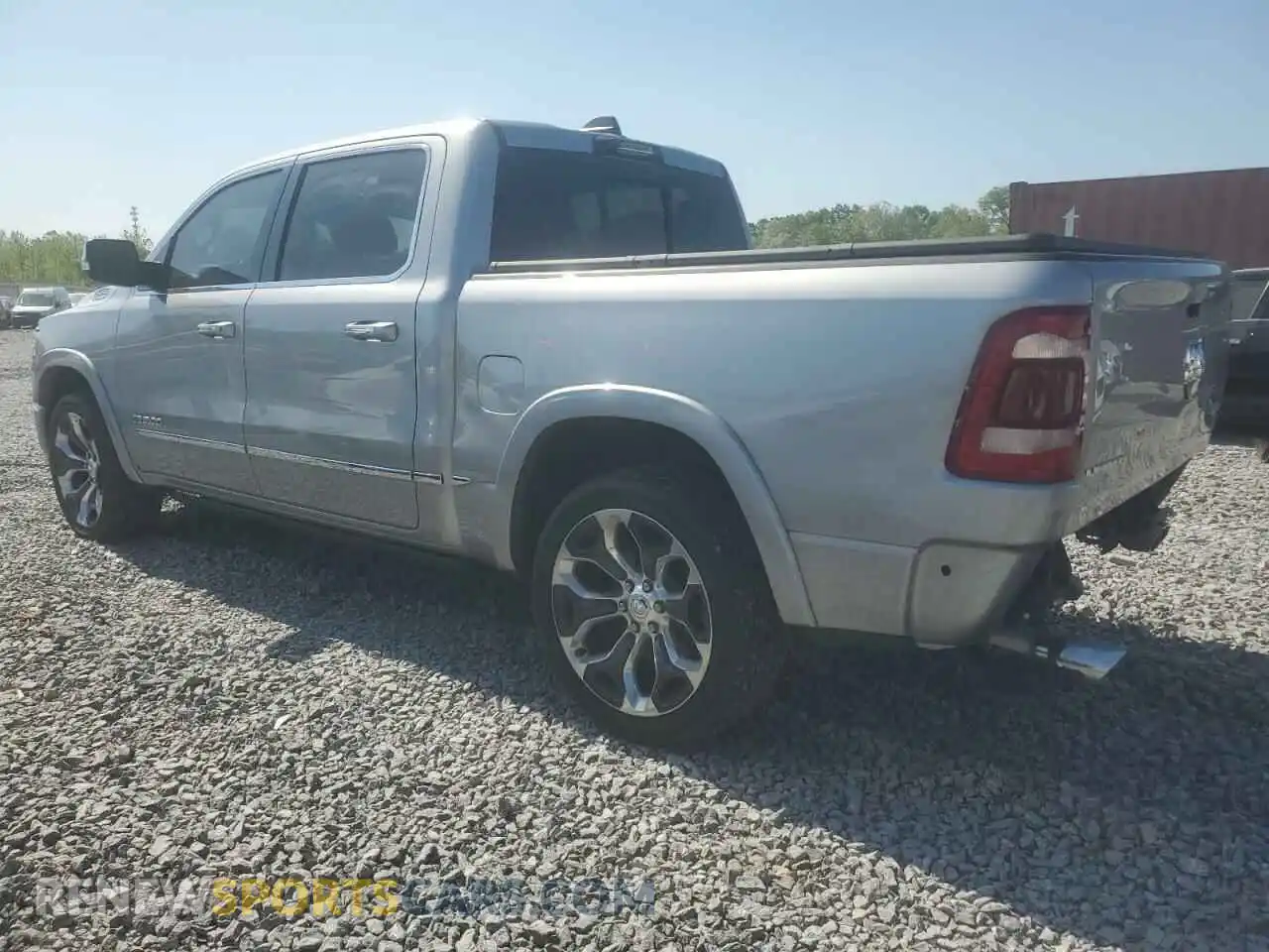 2 Photograph of a damaged car 1C6SRFHT2MN523780 RAM 1500 2021