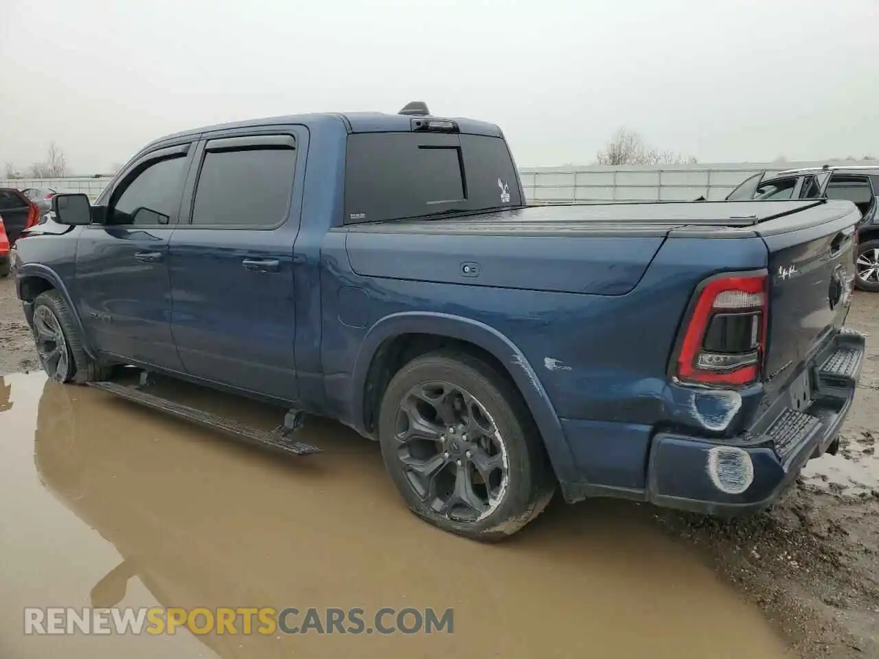 2 Photograph of a damaged car 1C6SRFHT3MN643300 RAM 1500 2021