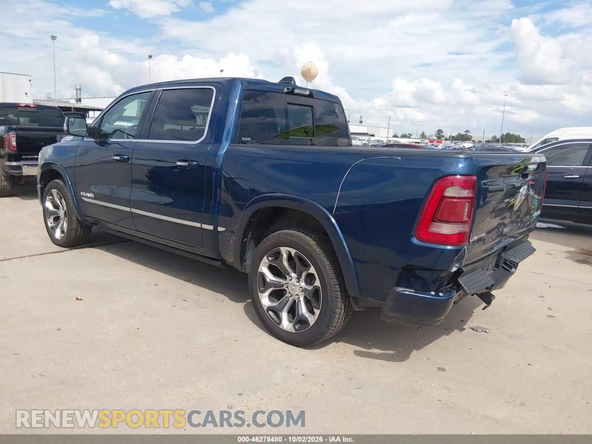 3 Фотография поврежденного автомобиля 1C6SRFHT6MN525905 RAM 1500 2021