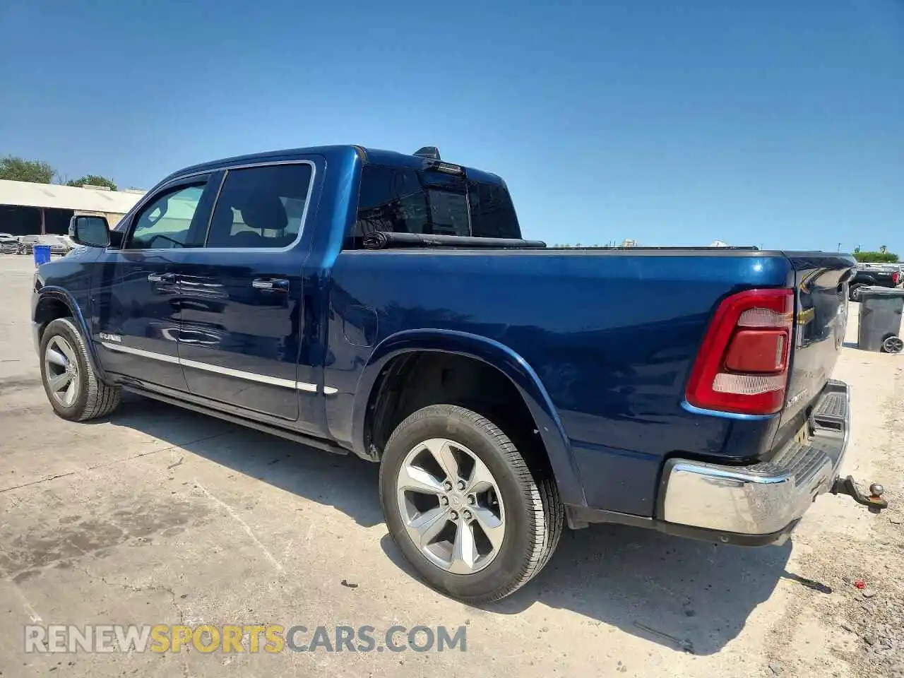 2 Photograph of a damaged car 1C6SRFHT8MN705015 RAM 1500 2021