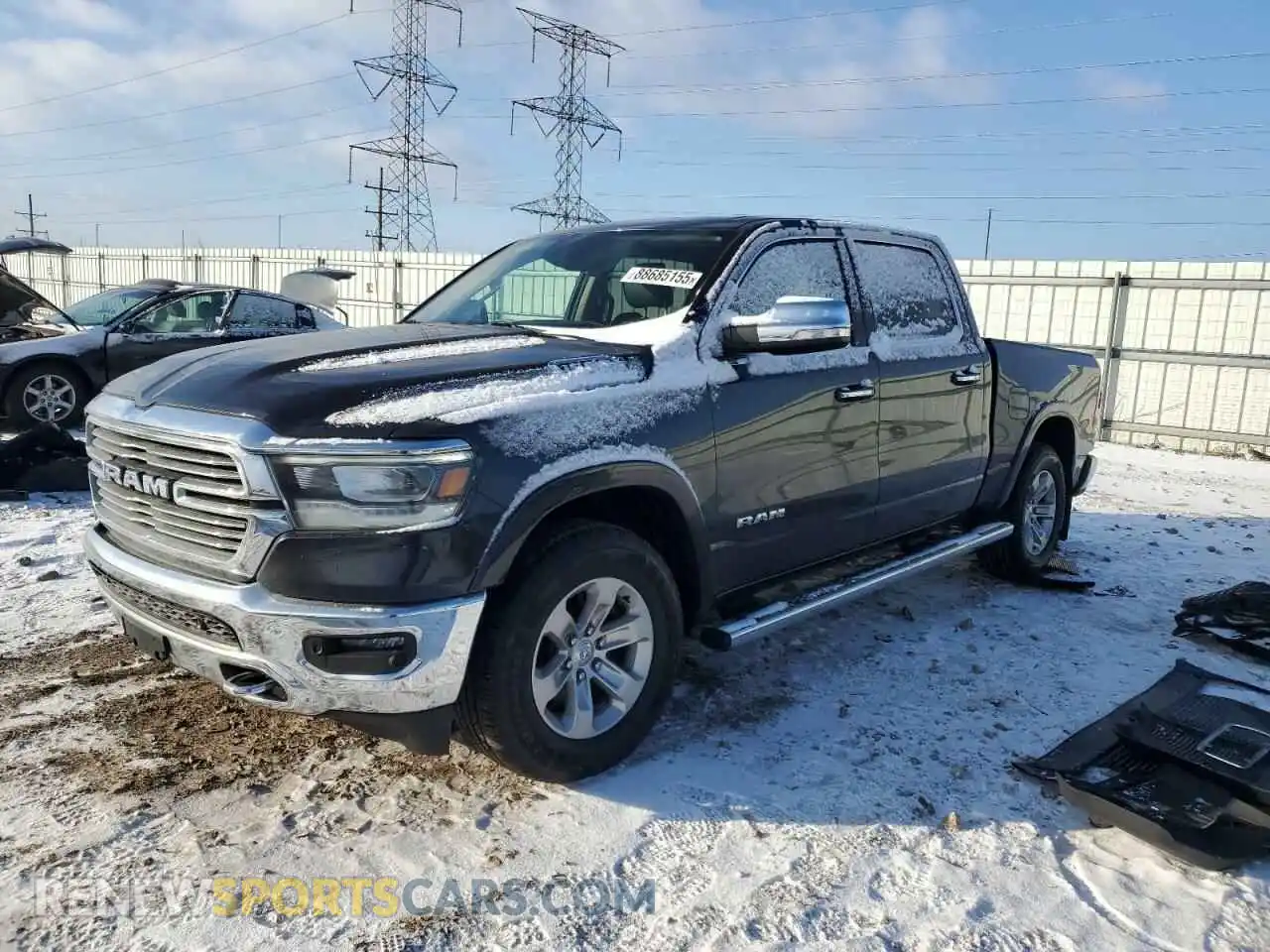 1 fotografías del automóvil dañado 1C6SRFJM6MN681011 RAM 1500 2021