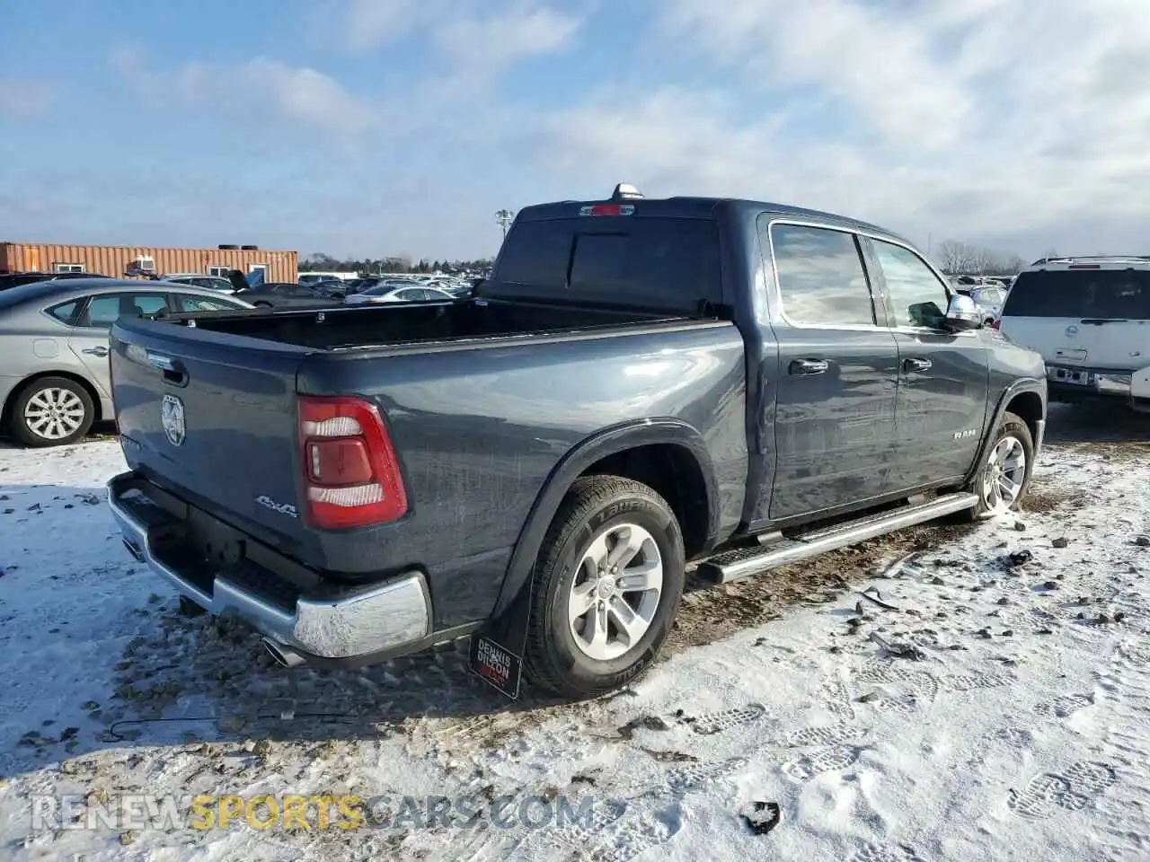 3 fotografías del automóvil dañado 1C6SRFJM6MN681011 RAM 1500 2021
