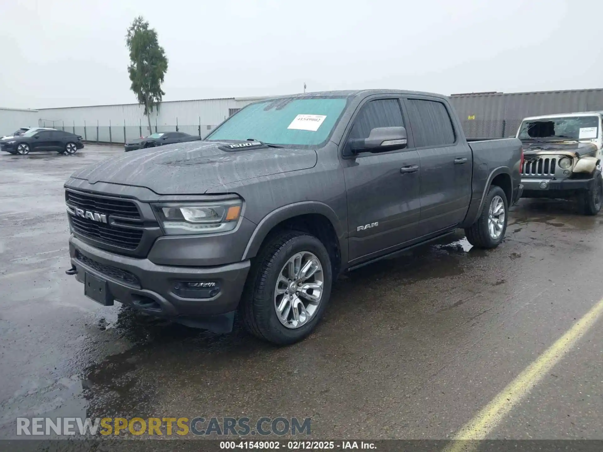 2 Photograph of a damaged car 1C6SRFJT0MN616503 RAM 1500 2021