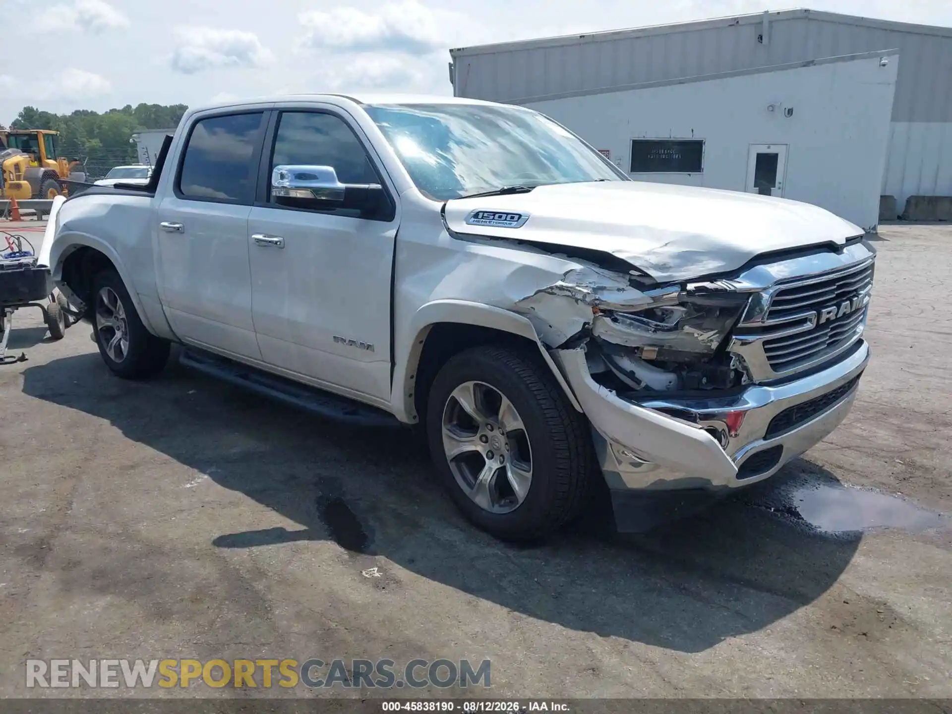 1 Photograph of a damaged car 1C6SRFJT0MN667791 RAM 1500 2021
