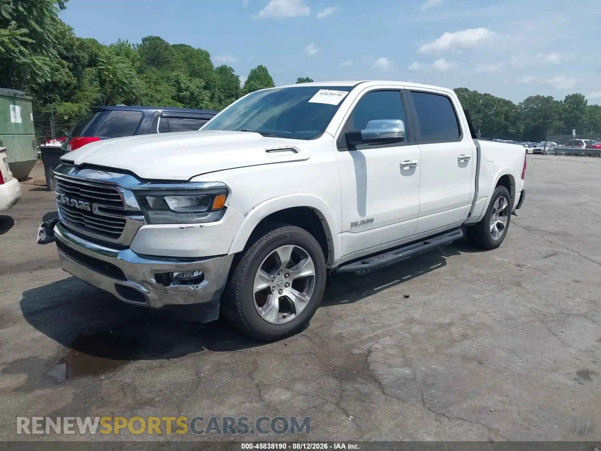 2 Photograph of a damaged car 1C6SRFJT0MN667791 RAM 1500 2021