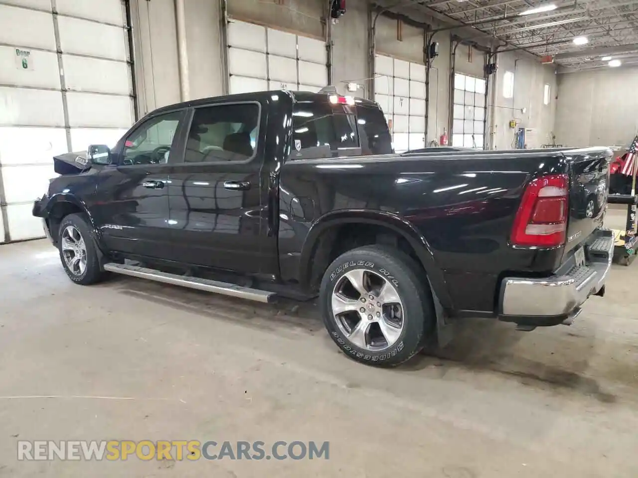 2 Photograph of a damaged car 1C6SRFJT1MN678783 RAM 1500 2021