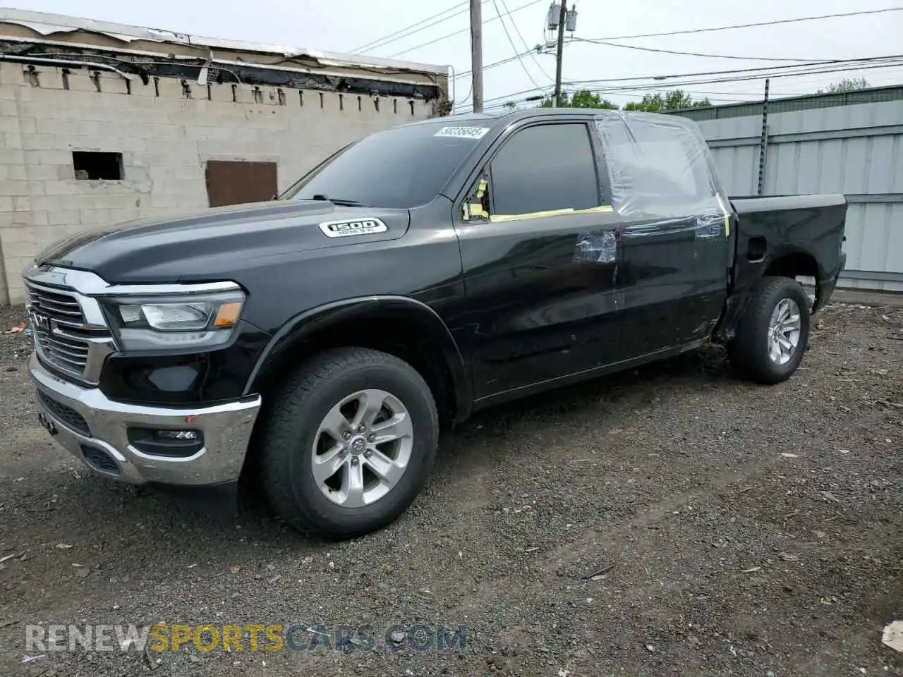 1 Photograph of a damaged car 1C6SRFJT2MN557664 RAM 1500 2021