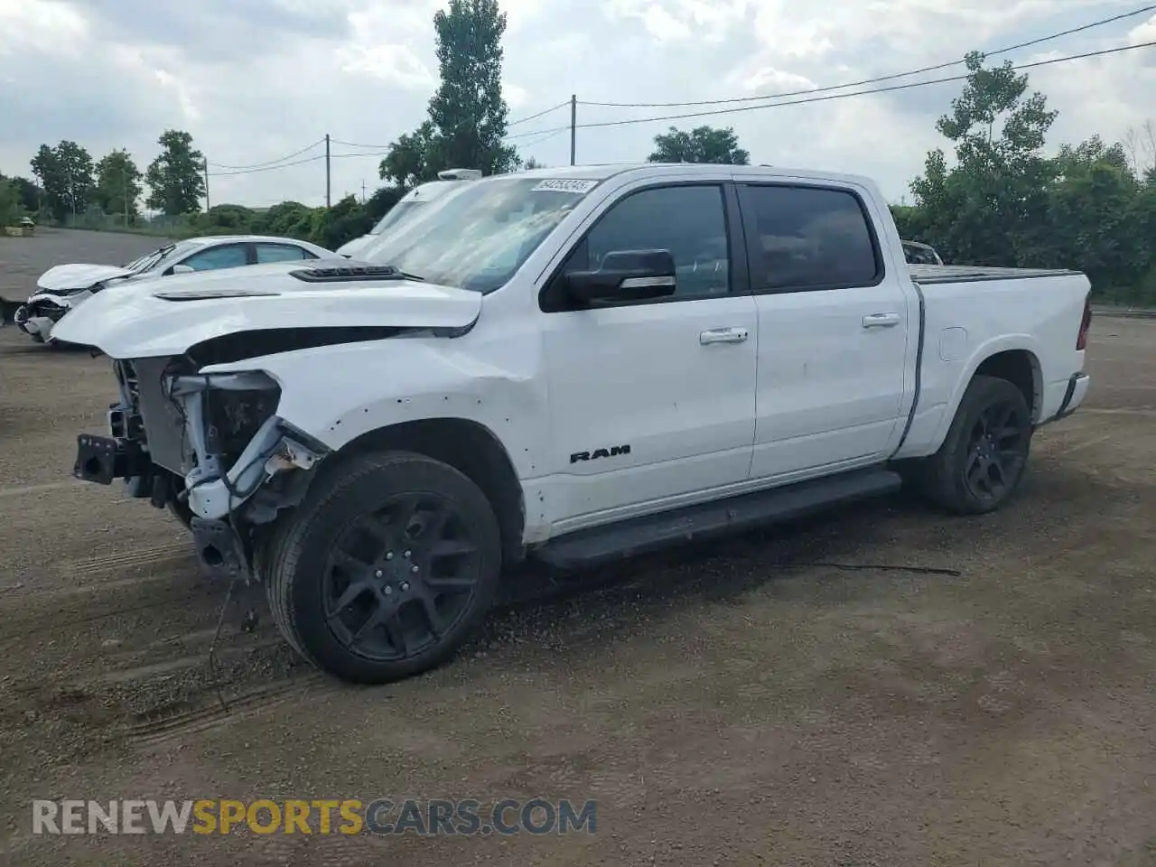 1 Photograph of a damaged car 1C6SRFJT2MN766046 RAM 1500 2021
