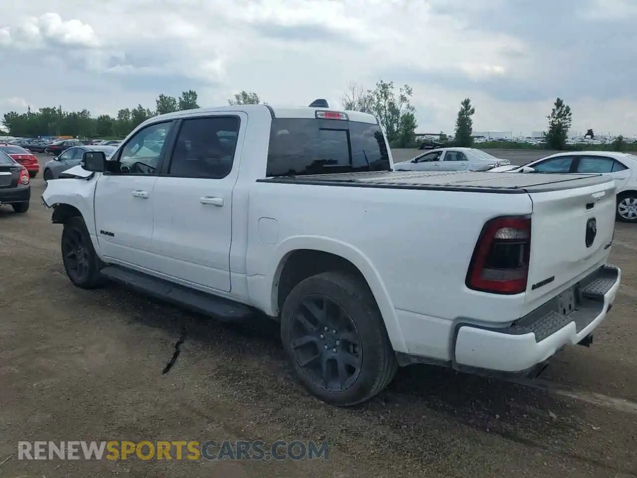 2 Photograph of a damaged car 1C6SRFJT2MN766046 RAM 1500 2021
