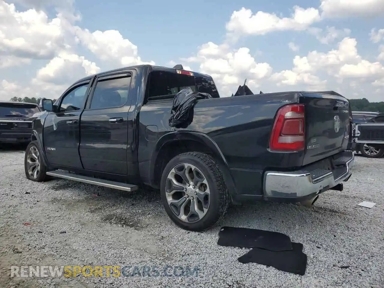 2 Photograph of a damaged car 1C6SRFJT3MN718913 RAM 1500 2021
