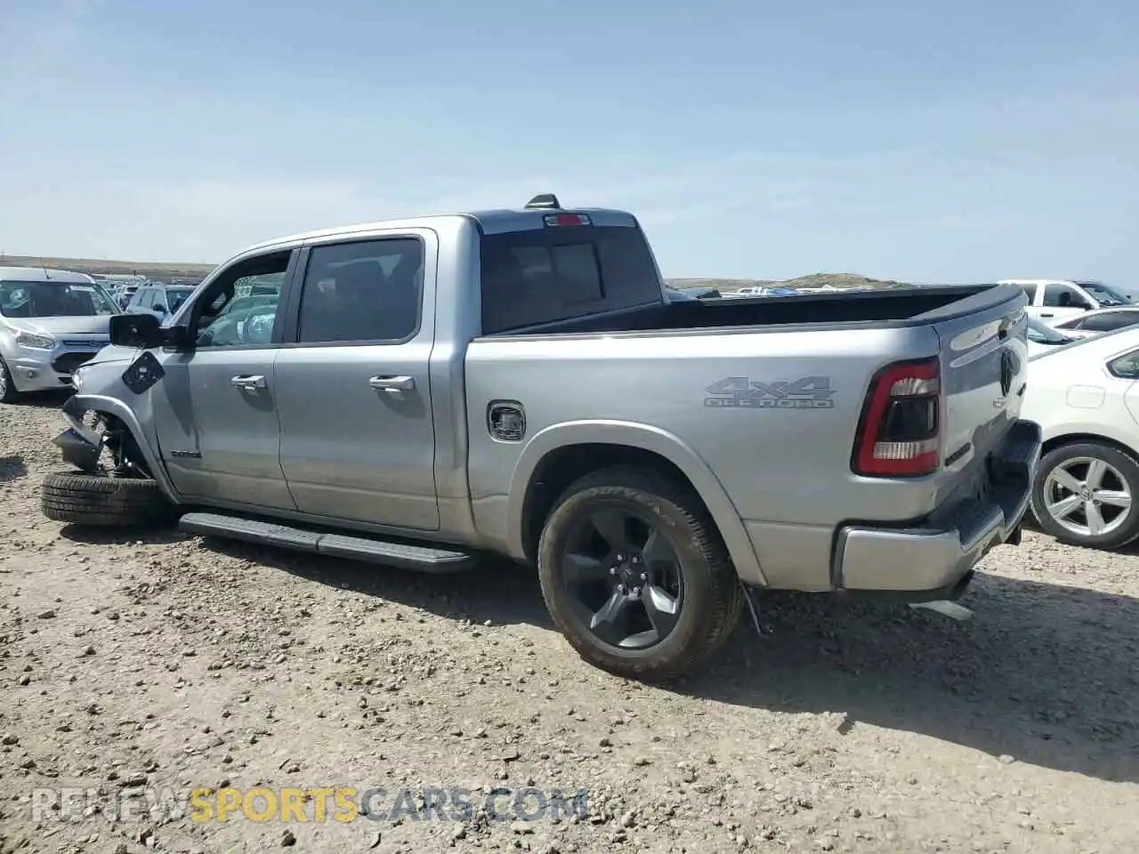 2 Photograph of a damaged car 1C6SRFJT4MN627861 RAM 1500 2021