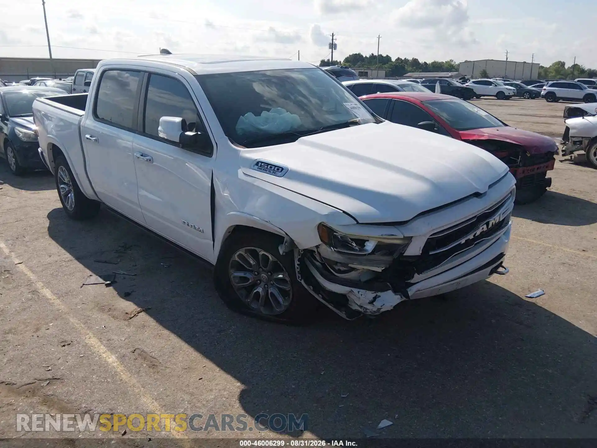 1 Фотография поврежденного автомобиля 1C6SRFJT4MN732156 RAM 1500 2021