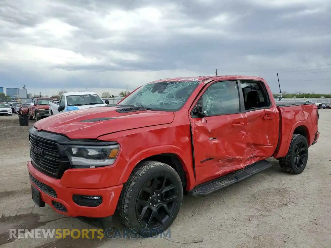 1 fotografías del automóvil dañado 1C6SRFJT5MN559666 RAM 1500 2021