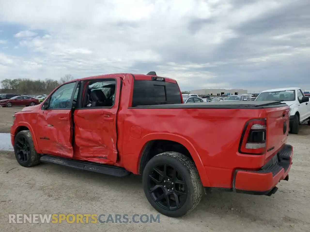 2 fotografías del automóvil dañado 1C6SRFJT5MN559666 RAM 1500 2021
