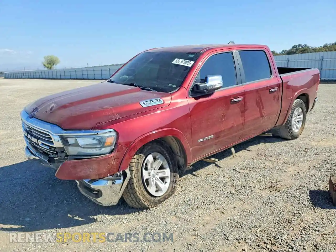 1 fotografías del automóvil dañado 1C6SRFJT6MN771492 RAM 1500 2021