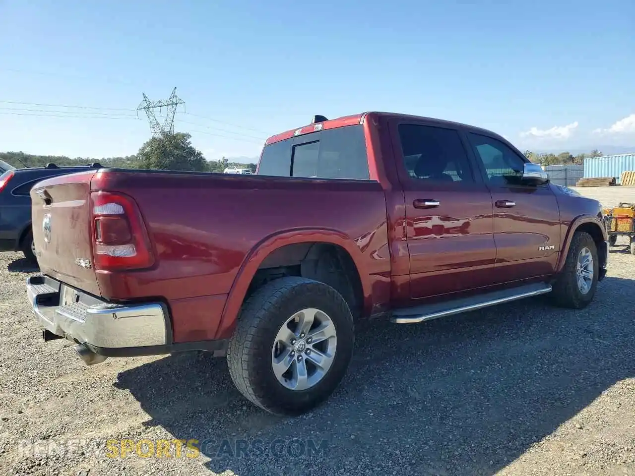 3 fotografías del automóvil dañado 1C6SRFJT6MN771492 RAM 1500 2021