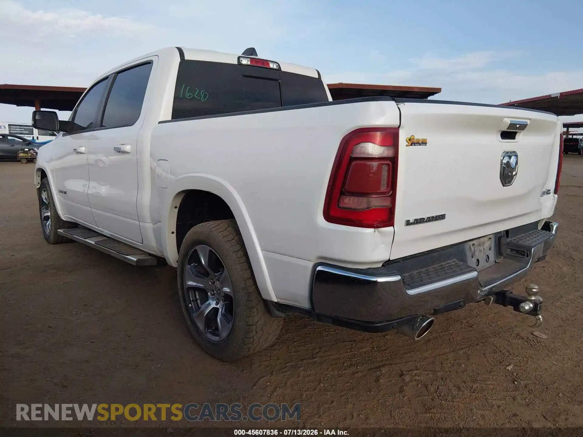 3 Photograph of a damaged car 1C6SRFJT6MN802983 RAM 1500 2021