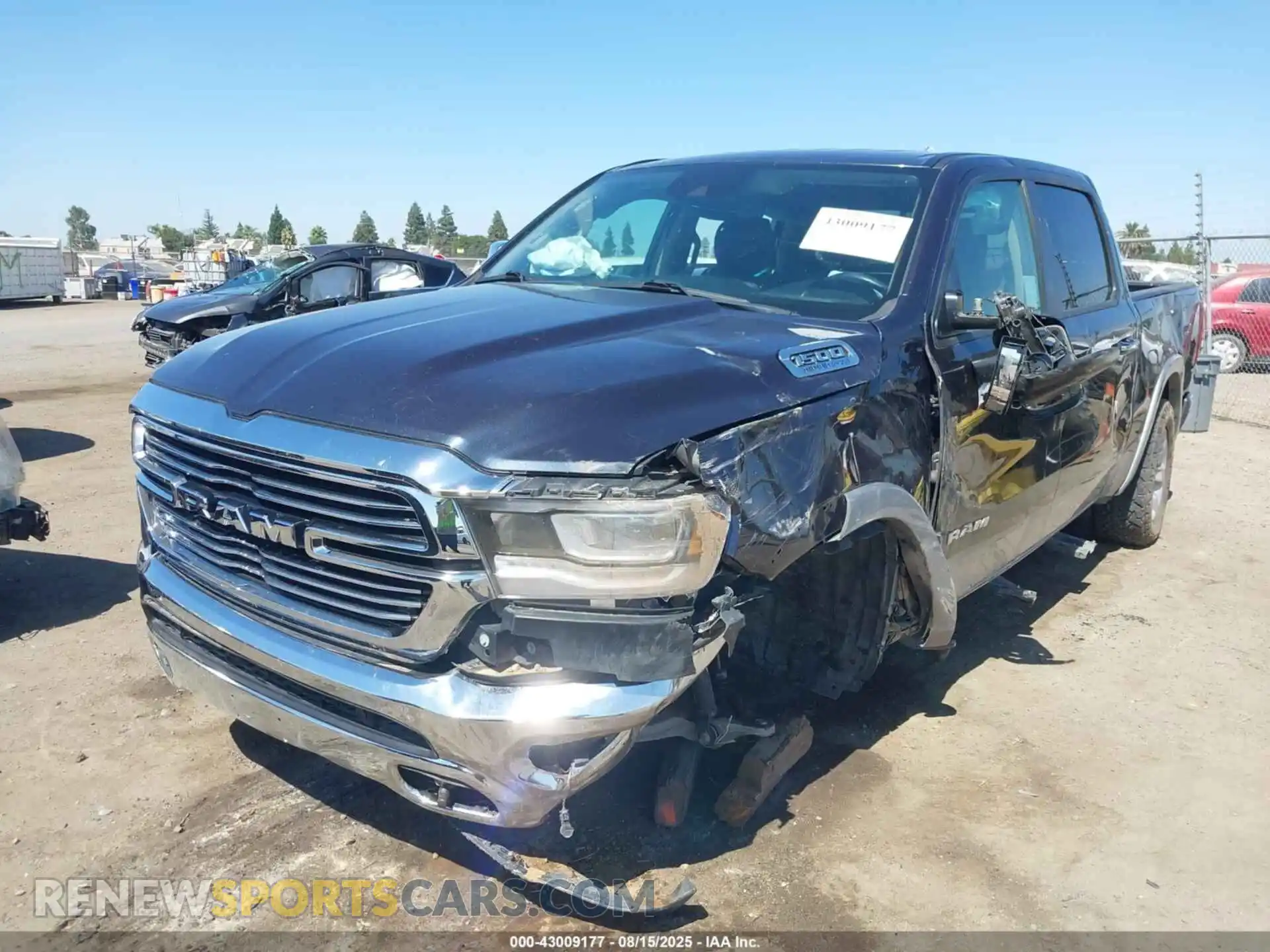 2 Photograph of a damaged car 1C6SRFJT7MN514194 RAM 1500 2021